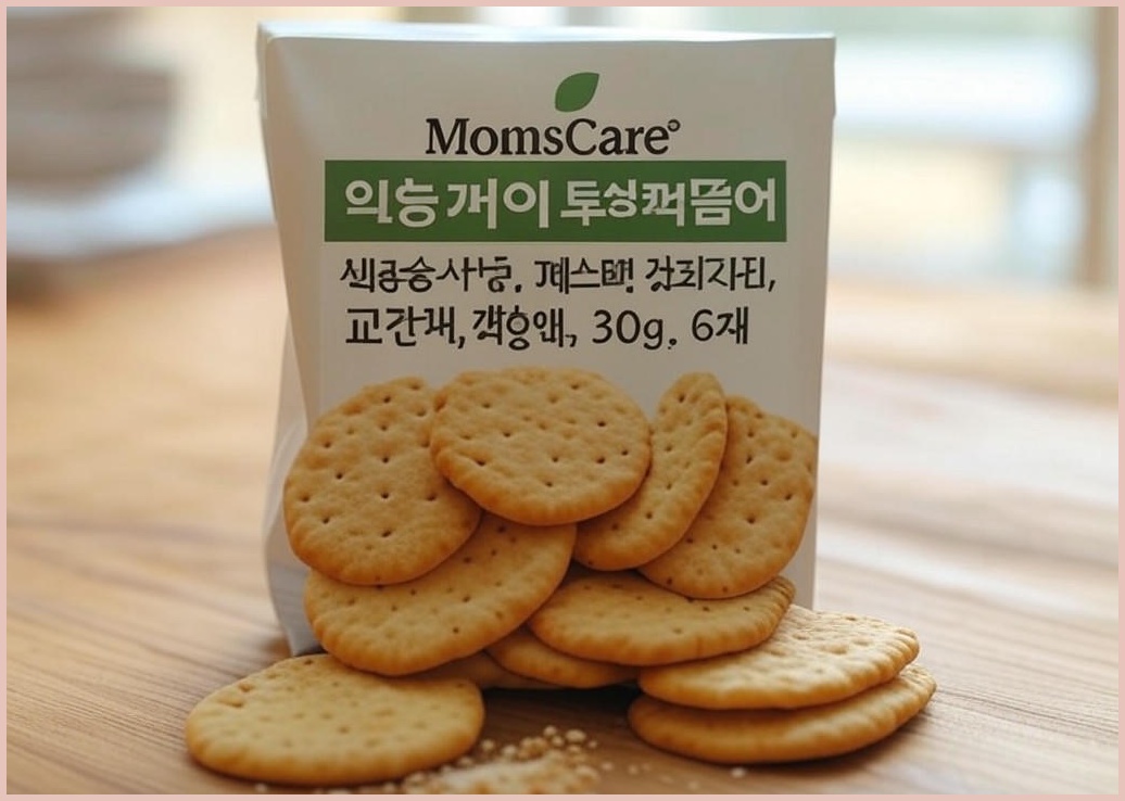 MomsCare 프로엠 맘스케어 유기농 채소과자, 채소맛, 30g, 6개