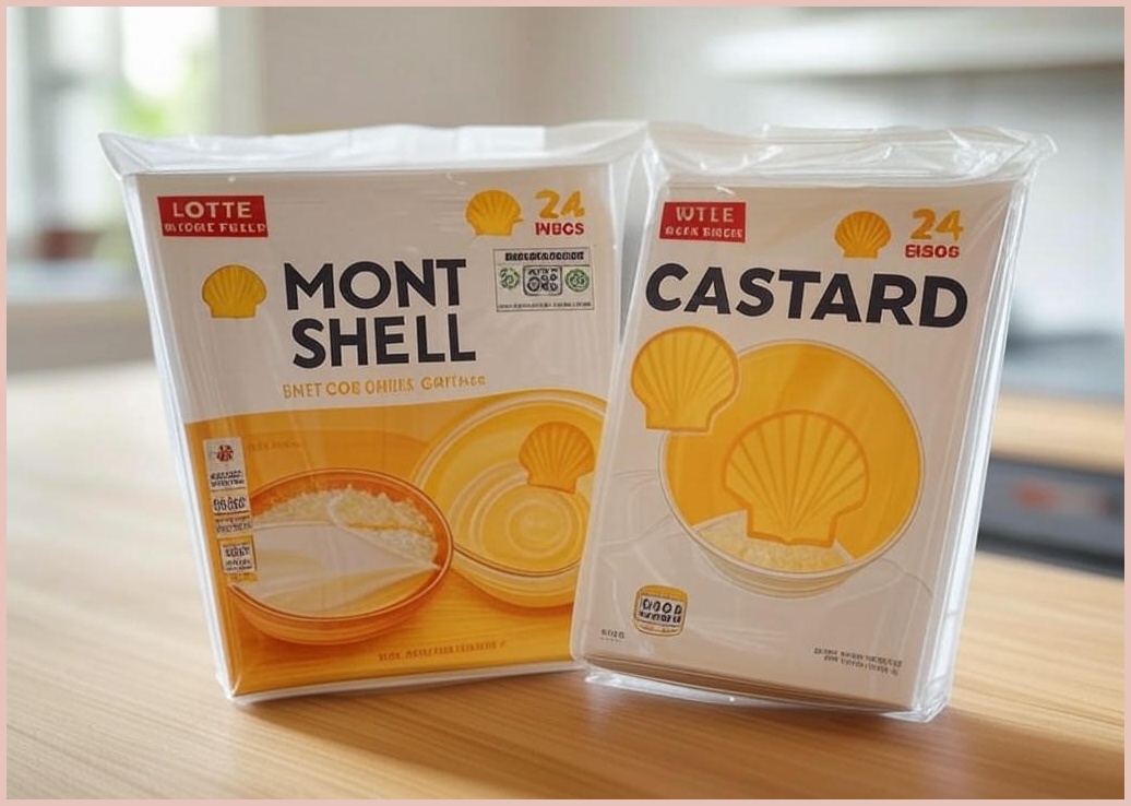 롯데 몽쉘 오리지널 대용량 24개입 816g + 롯데 카스타드 실속형 24개입 552g