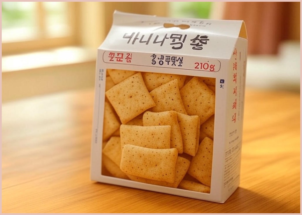 바나나맛 쌀과자 210g 회사원 어린이집 유치원 간식, 16개, 210g