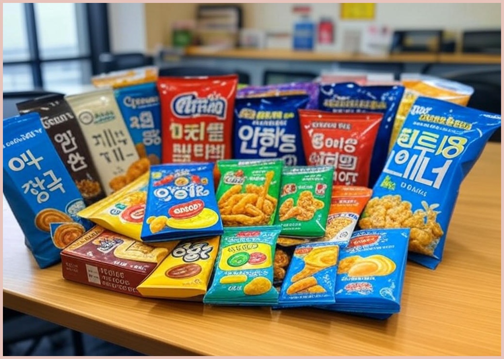 [안녕골목마켓] 사무실 인기 과자 세트 10종(+1) 탕비실 간식 ( 오예스미니 초코하임 화이트하임 쿠크다스 촉촉한초코칩 빈츠 엄마손 마가렛트 오뜨치즈 후렌치파이 소라과자 ) 세트, 1개, 192g