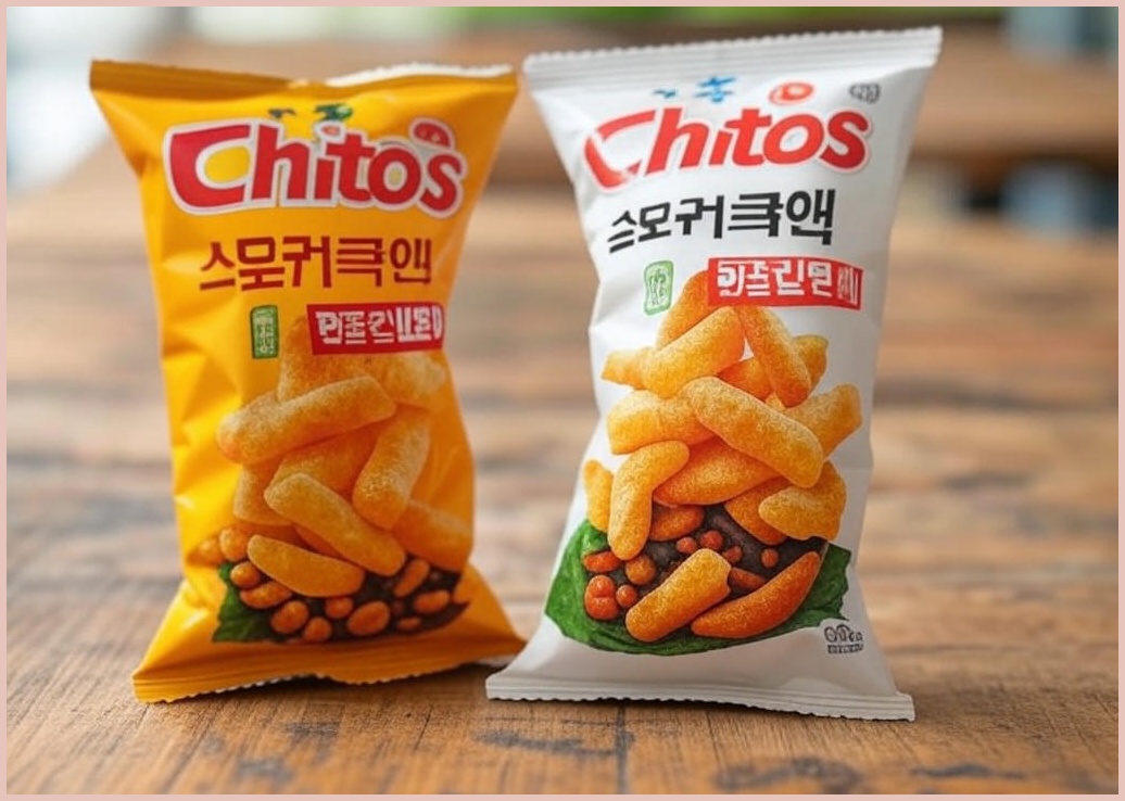 치토스 매콤달콤한맛 82g 4p + 스모키바베큐맛 82g 4p