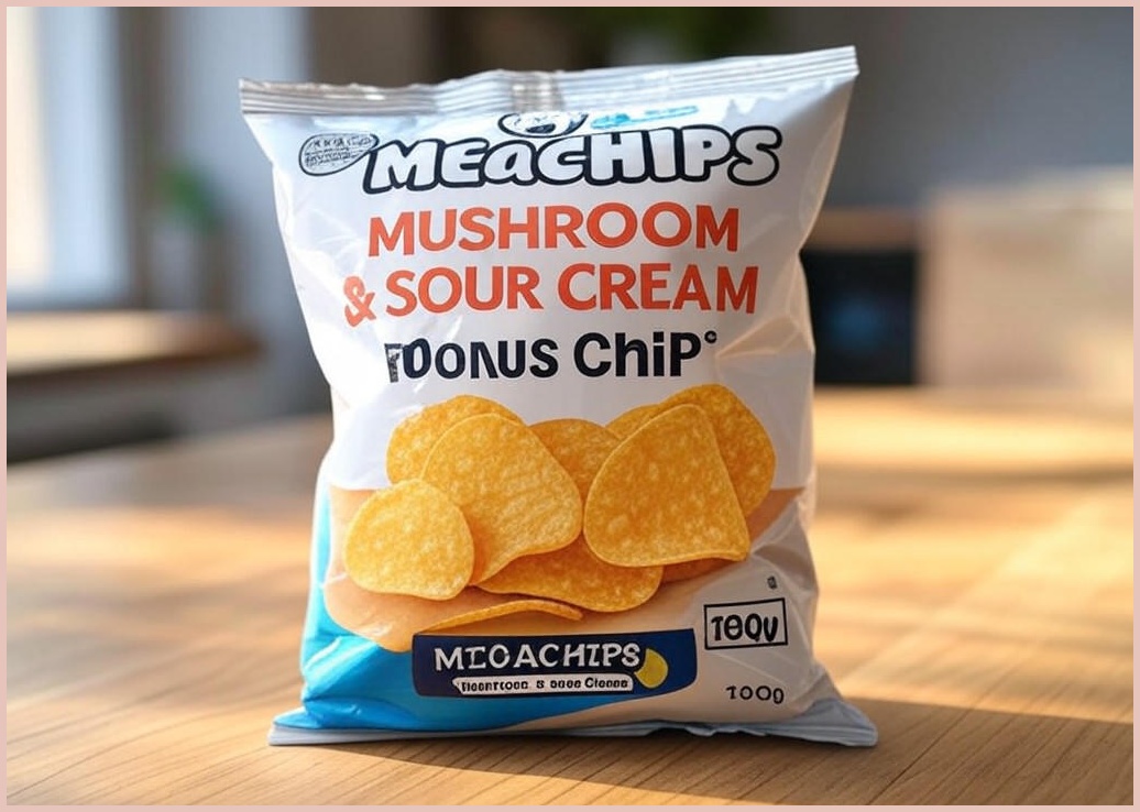 포테이토 메가칩스 머쉬룸 앤 사우어크림맛 100g (7+1)개, 100g, 8개