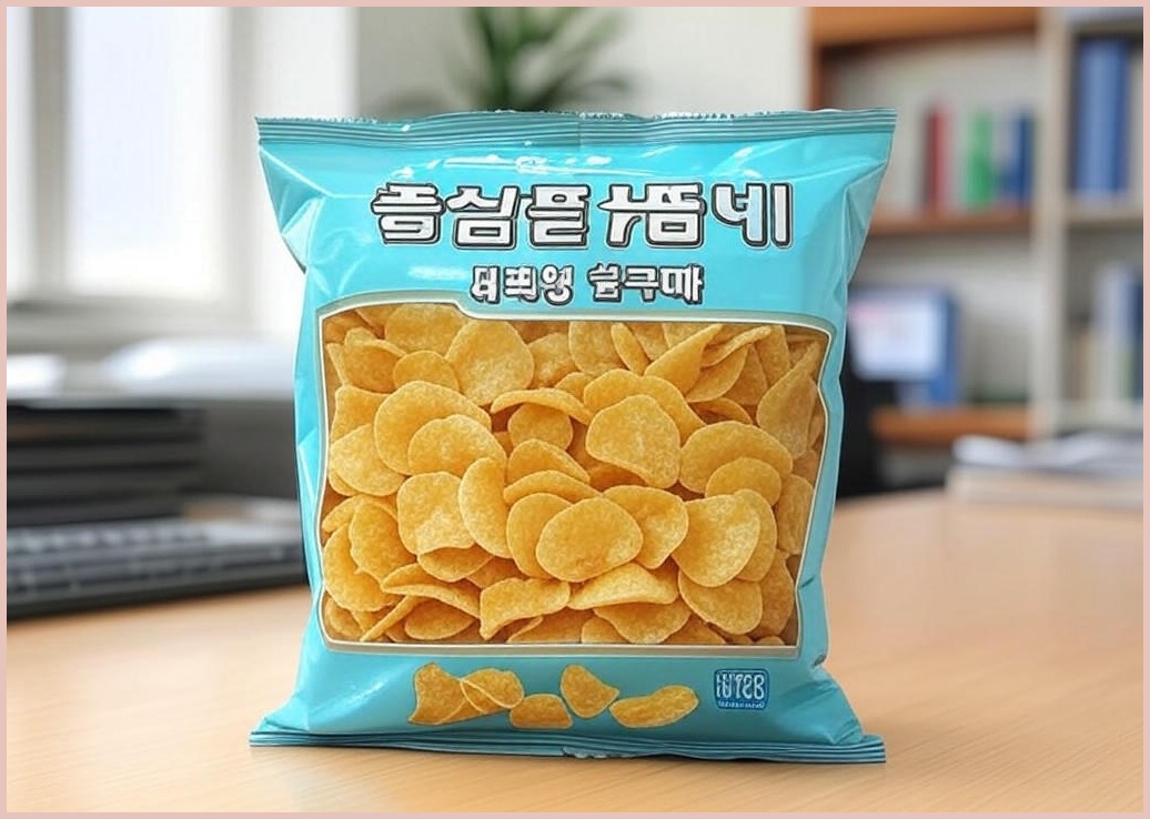 풍심당 호롱칩 햅쌀 현미+병아리콩 누룽지 칩 과자 (1팩당 18개입) 부모님 사무실 건강 관리 비건 간식, 100g, 5개