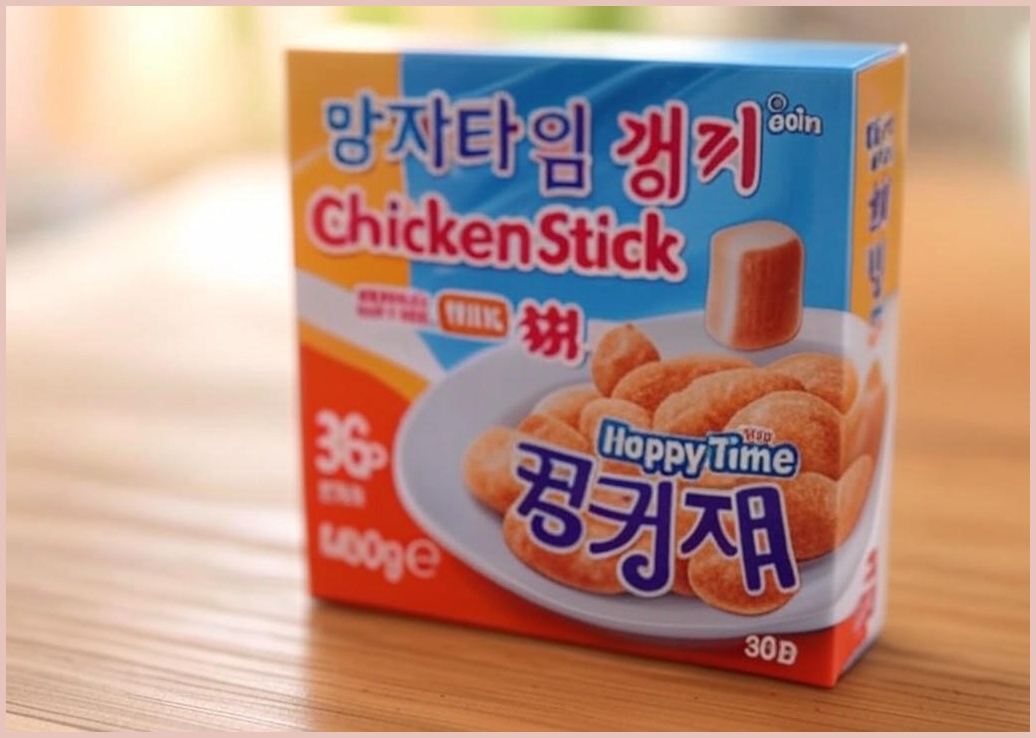 해피타임 치킨스틱껌 1box, 36개, 400g, 닭+우유껌
